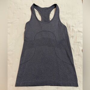 Women’s Lululemon Blue Striped Tank Top